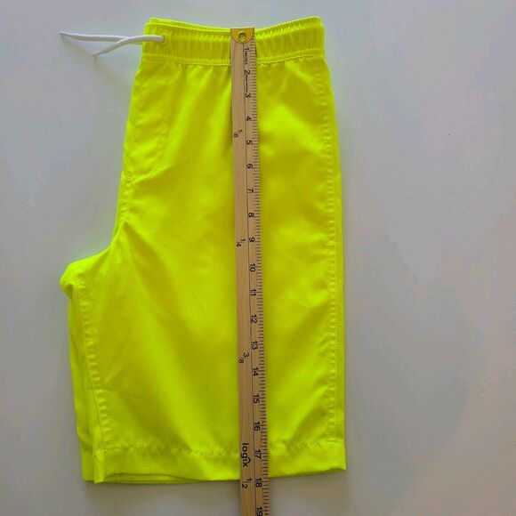 Land's End Swim Trunks Shorts Boys Neon Yellow Extra Large 14-16 - Picture 8 of 10